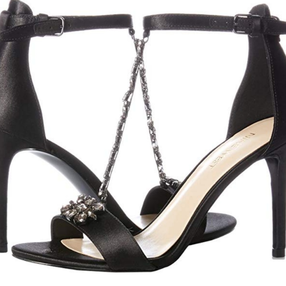 Nine West Women's Mimosina Satin Sandal